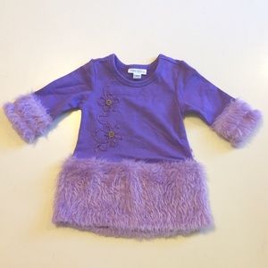 NAARTJIE faux fur dress